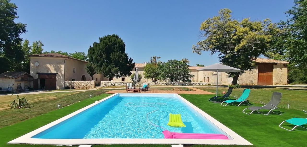 Domaine De Gaia, Piscine, Petanque, Ping Pong, Proche Saint-Emilion Acomodação com café da manhã Guillac  Exterior foto